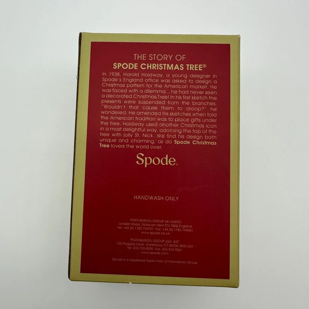 Spode christmas tree